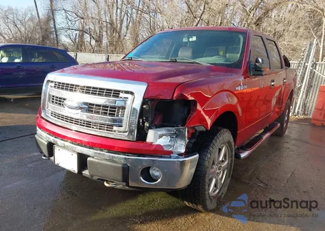 2013 Ford F-150 Xlt from USA, damaged, VIN 1FTFW1EF2DFC80082